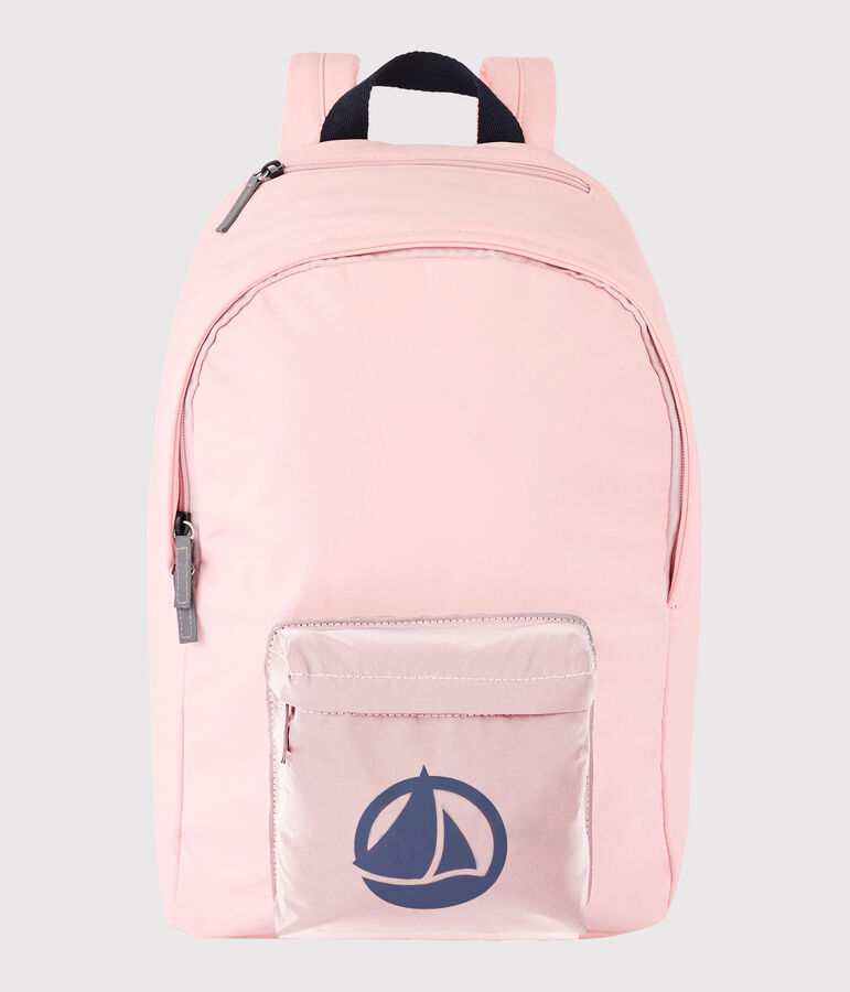 Sac d'&eacute;cole/ cartable enfant rose MINOIS