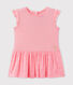 Robe bébé fille manches papillons