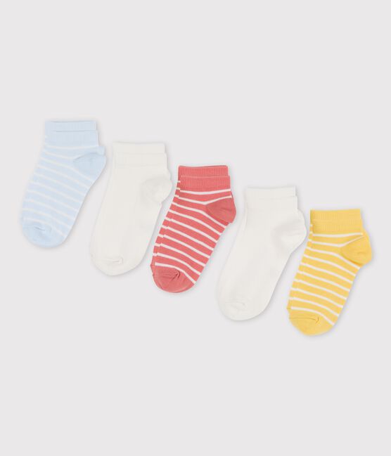 Lot de 5 paires de chaussettes enfant fille variante 1