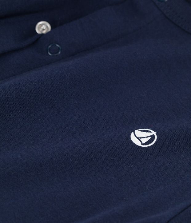 Cardigan en coton bio enfant fille bleu