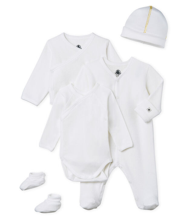 Trousseau naissance mixte multicouleur