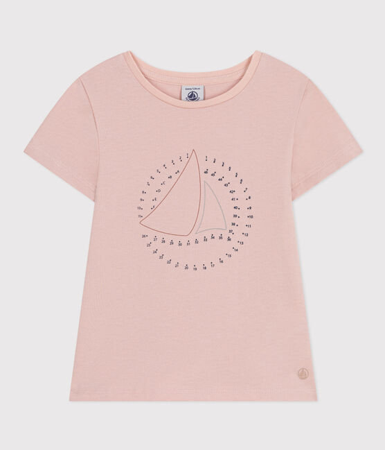 Tee-shirt en jersey léger enfant fille rose SALINE