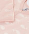 Dors-bien baleines roses en velours SALINE/ MARSHMALLOW