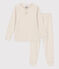 Pyjama en coton enfant beige MONTELIMAR CHINE
