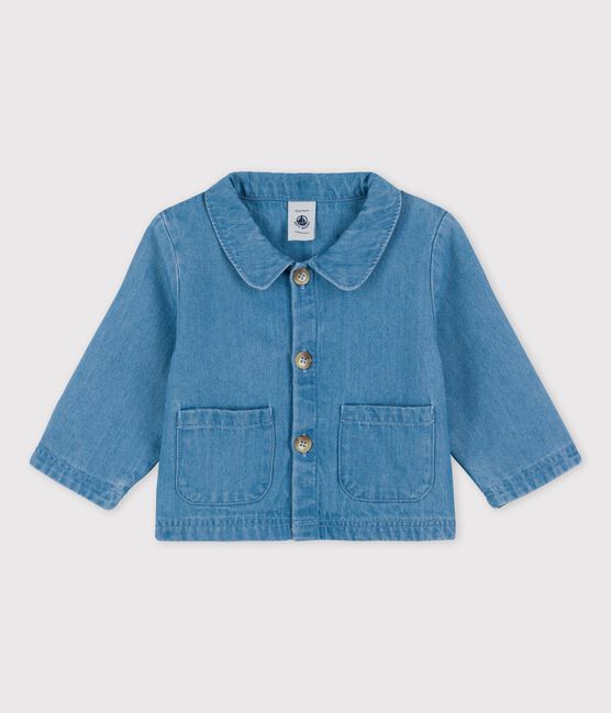Veste en denim léger bio bébé bleu DENIM CLAIR