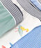 Lot de 3 boxers enfant en coton imprimé surfeurs variante 1