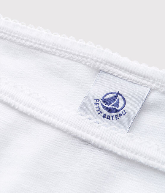 Culotte culte femme blanc ECUME
