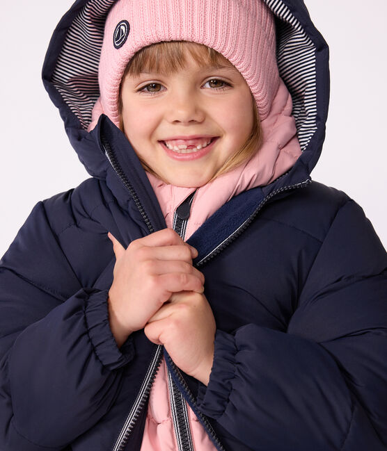 Doudoune enfant unie bleu SMOKING