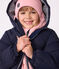 Doudoune enfant unie bleu SMOKING