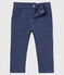 Pantalon en maille rayée bébé garçon bleu SMOKING/blanc MARSHMALLOW