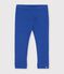 Legging b&eacute;b&eacute; en coton uni bleu