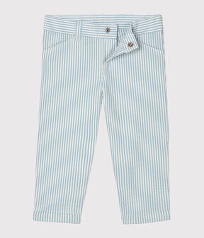 bleu ACIER/blanc MARSHMALLOW