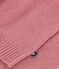 Cardigan jacquard laine et coton enfant fille rose ROSEWOOD/ AVALANCHE