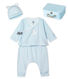 Lot cadeau bébé 3 pièces en côte