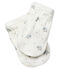 Paire de moufles bébé en côte blanc MARSHMALLOW/blanc MULTICO