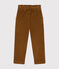 Pantalon en velours enfant fille marron CUIVRE