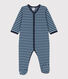 Pyjama bébé rayures en tubique