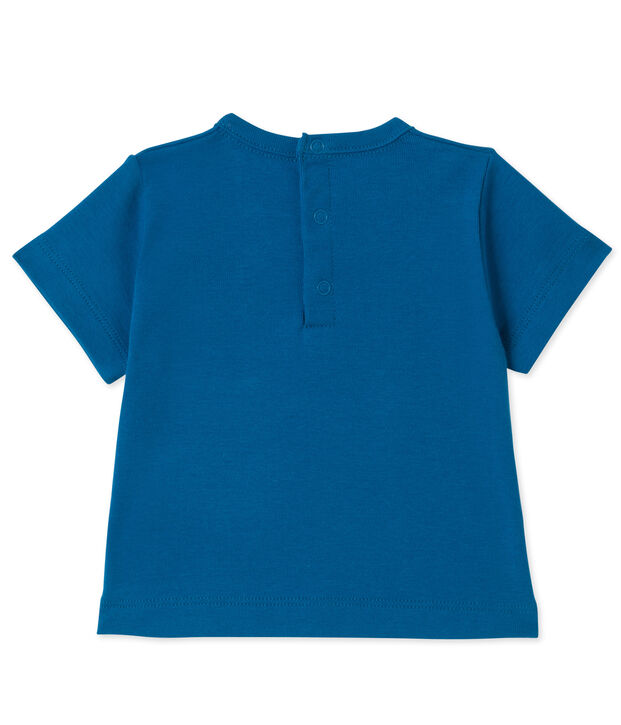 T-shirt b&eacute;b&eacute; gar&ccedil;on bleu