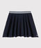 Jupe en maille enfant fille bleu SMOKING