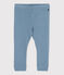 Legging bébé en maille côtelée bleu ROVER