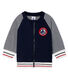 Cardigan zippé bébé garçon en tubique