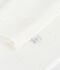 Cardigan enfant en coton uni blanc