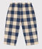 Pantalon en flanelle à carreaux bébé INCOGNITO/ AVALANCHE