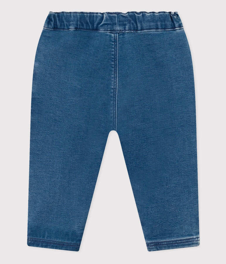 Jean b&eacute;b&eacute; en denim &eacute;coresponsable bleu BLEU DELAVE