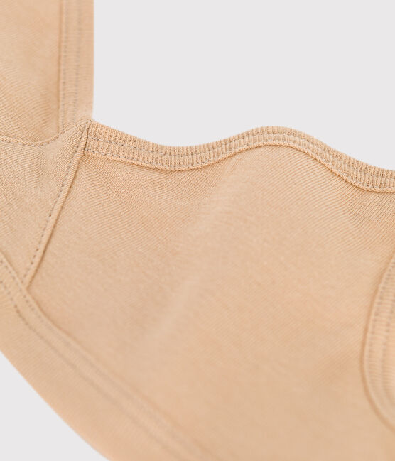 Soutien-gorge triangle en coton enfant beige TRENCH