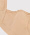Soutien-gorge triangle en coton enfant beige TRENCH