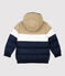Doudoune enfant garçon bleu SMOKING/blanc MULTICO