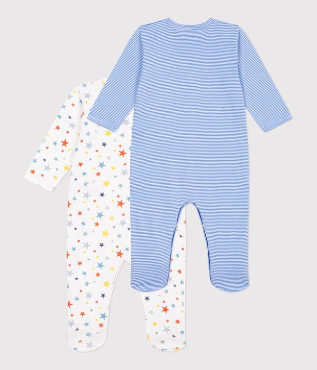 Lot de pyjamas b&eacute;b&eacute; en coton imprim&eacute; multicouleur