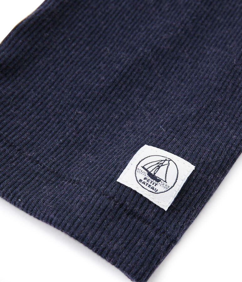 Legging chaud femme bleu