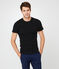 Tee-shirt manches courtes col rond homme noir NOIR
