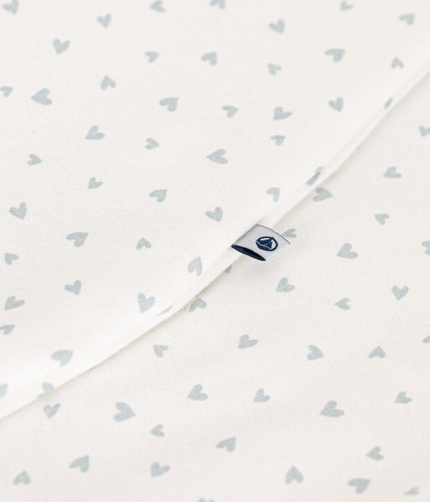 Gigoteuse en coton b&eacute;b&eacute; TOG 1,5 blanc/bleu