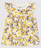 Blouse manches courtes bébé fille blanc MARSHMALLOW/blanc MULTICO