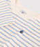 Tee-shirt manches longues en tubique enfant garçon blanc AVALANCHE/ SKY CHINE