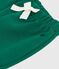 Pantalon bébé en coton uni vert EVERGREEN