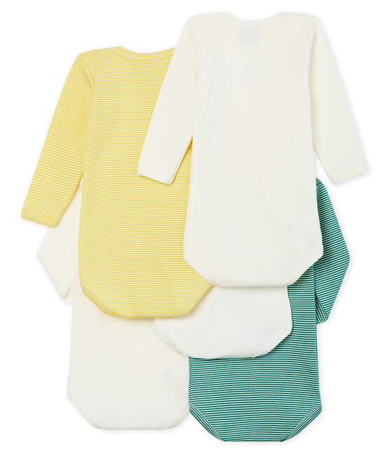 Lot de 5 bodies manches longues bébé garçon variante 1