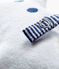 Doudou tétine bébé garçon en bouclette éponge blanc MARSHMALLOW