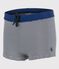 Maillot de bain iconique enfant garçon bleu MEDIEVAL/blanc MARSHMALLOW