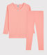 Pyjama snugfit rayé milleraies petite fille en coton