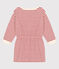 Robe manches longues en bouclette éponge enfant blanc AVALANCHE/ STOP