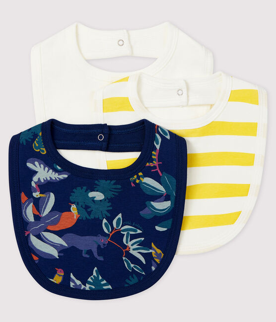 Lot De 3 Bavoirs Bebe En Cote Variante 1 Petit Bateau Lot De 3 Bavoirs Bebe En Cote Variante 1 Petit Bateau