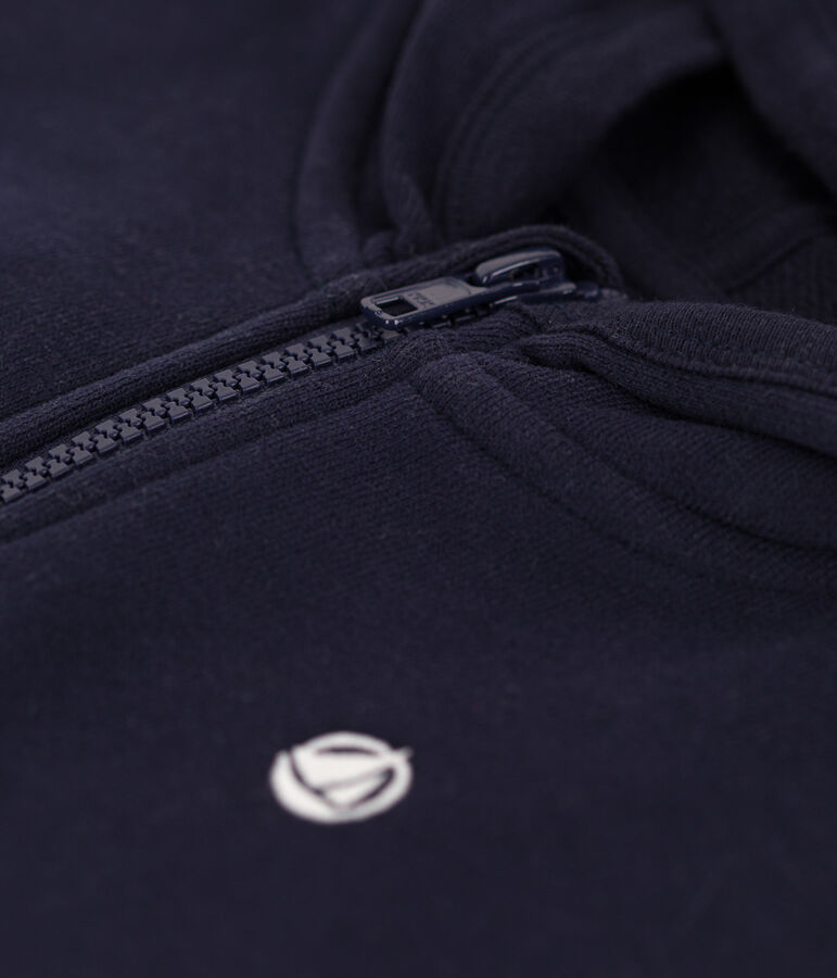 Sweatshirt &agrave; capuche b&eacute;b&eacute; bleu