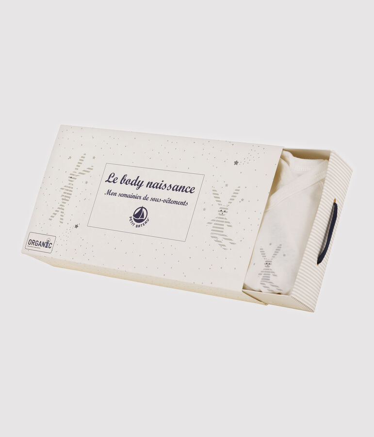 Lot de 5 bodies naissance manches courtes b&eacute;b&eacute; variante 1