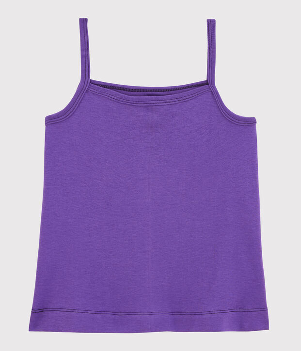 Debardeur enfant fille violet