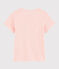 Tee-shirt manches courtes en coton enfant fille rose MINOIS