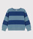 Sweatshirt en bouclette éponge enfant fille / garçon
