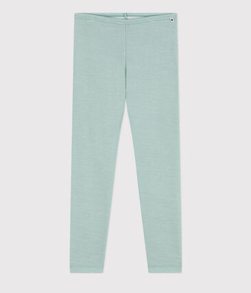 Legging petite fille/petit garçon en laine et coton